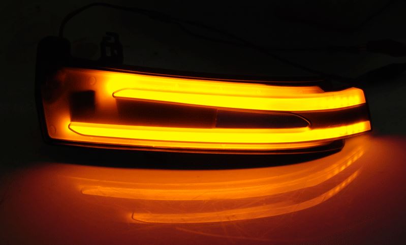 Knipperlichten Spiegel Mercedes W204 / W212 / W176 / W221 / X204 SMOKE LED