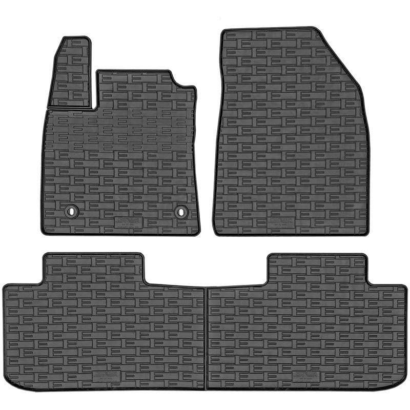 CIKCAR Rubber matten  MG S5 EV 2025- (3-delig + montagesysteem)