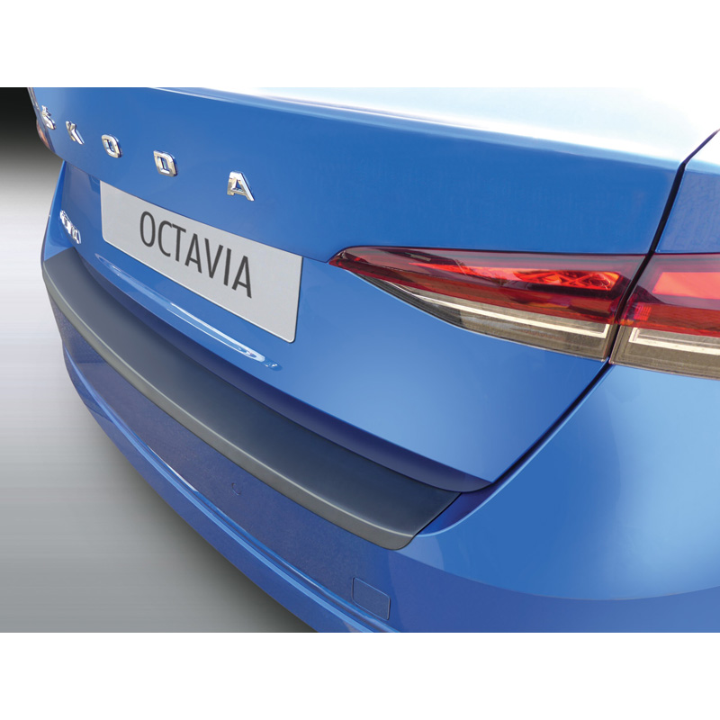 ABS Achterbumper beschermlijst  Skoda Octavia IV HB 5-deurs 2020- Zwart
