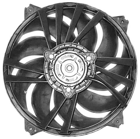 Radiator FAN PEUGEOT 406 99-04 385 mm 2.0/2.0I/2.0 TDS -AC