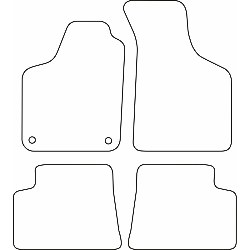 Automatten Velours  Renault Twingo 1993-2007