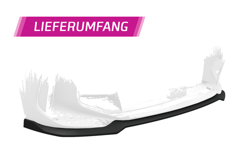 Voorspoiler BMW 1 Serie F40 M Pakket CSR Glans Zwart