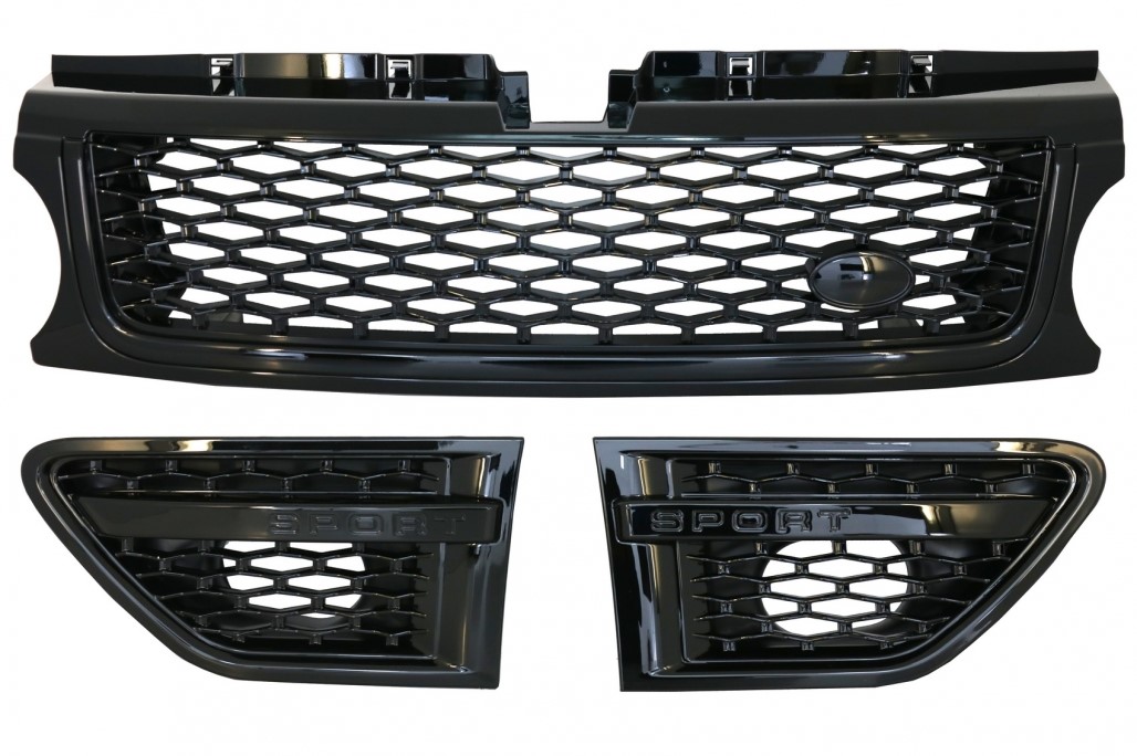 Grillen Range Rover Sport Facelift L320 09-13 Zwart Autobiography  Look
