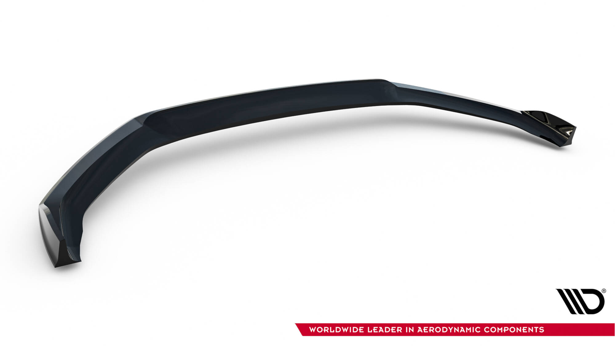 Voorspoiler Audi S5 / A5 S-Line Coupe / Sportback F5 Maxton Glanzend zwart