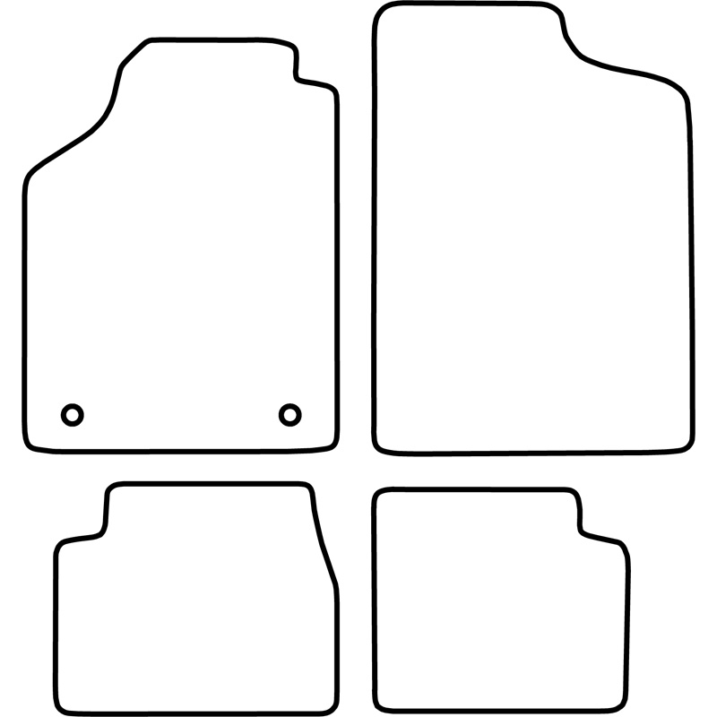 Automatten  Daihatsu Charade 1993-2001