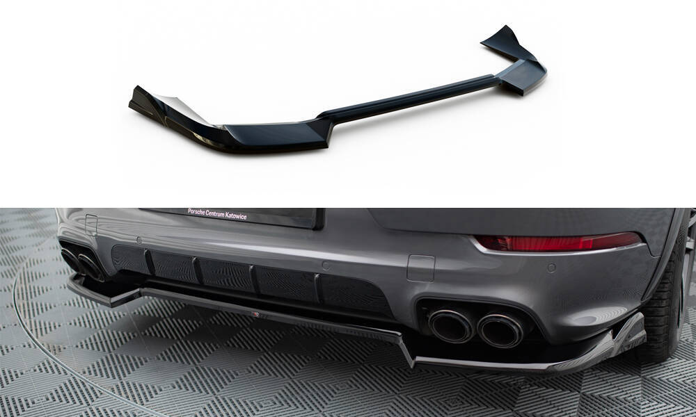 Achter Diffusor Porsche Cayenne Mk3 Facelift