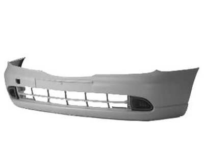 voorbumper, in primer, met mistlampgaten Nissan Primera, 1999-20
