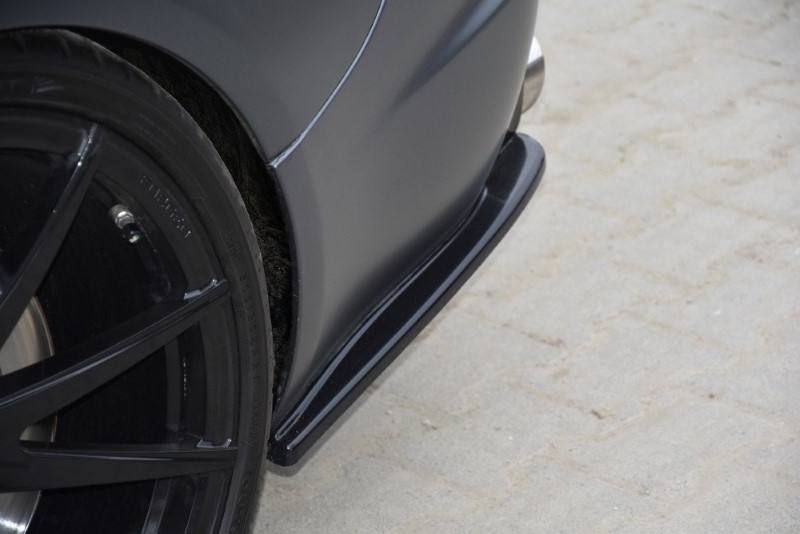 Achterzij Spoilers JAGUAR XF- R Glanzend Zwart