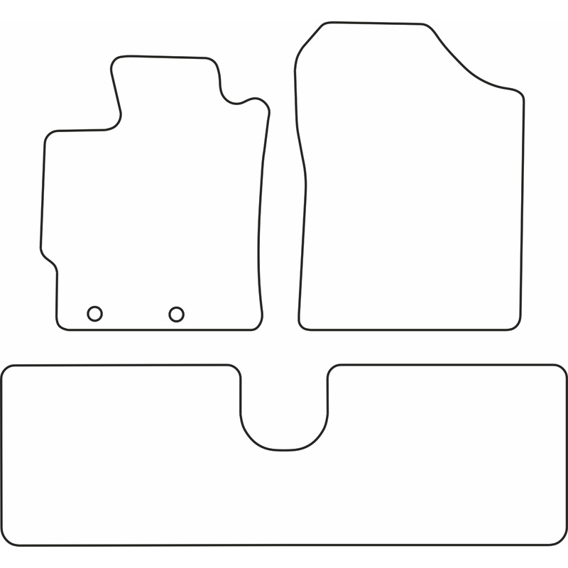 Automatten  Toyota Yaris 2011-2020