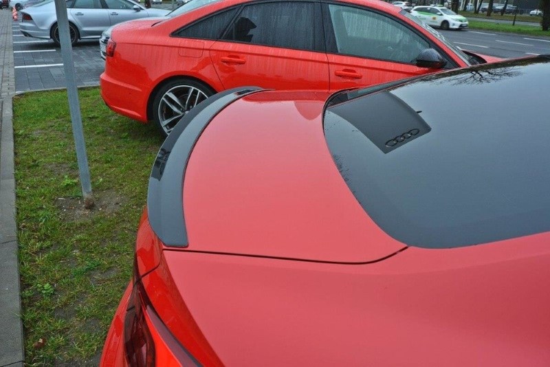 Spoilerkap Audi A5 S-Line F5 Coupe Glanzend Zwart Maxton