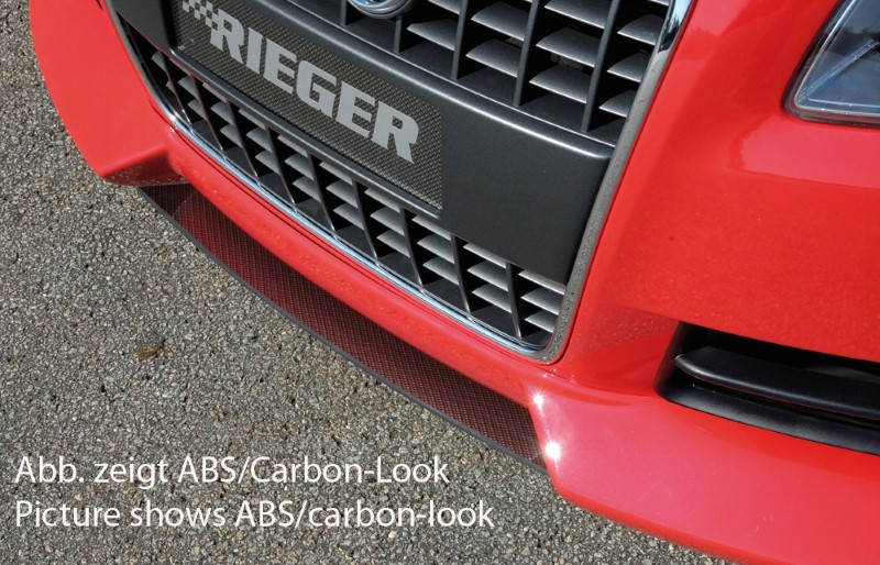 Spoilerzwaard voor Voorspoiler met/zonder 3 extra air-intakes Aud