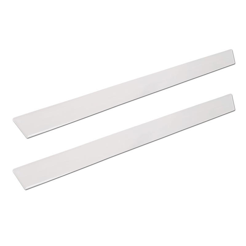 Avisa Universele Instaplijsten 'Shadow Premium' Aluminium/Zwart - 2-Delig - 54 x 4 cm