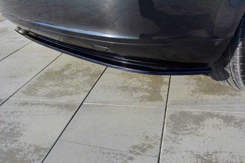 Achterzijde Splitters Audi A3 Sportback 8P / 8P Facelift glanzend zwart