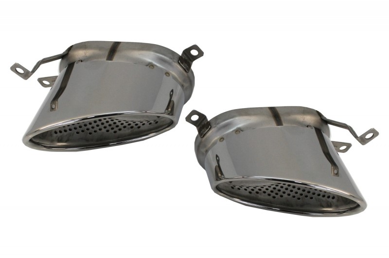 Achterbumper diffusor Audi A6 4G 2015-2018 RS6 Design Zwart S-Line