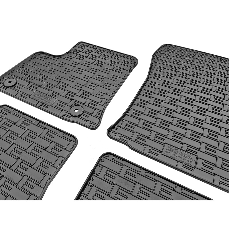 Rubber matten  Jeep Avenger (electric) 2023- & Fiat 600e 2023- (4-delig + montagesysteem)