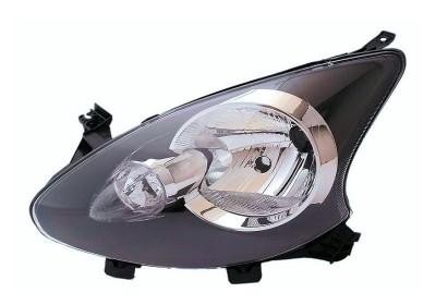 koplamp, H4, elektr verstelb, links Toyota Aygo, 2005-2012
