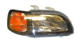 koplamp, Carello, H4, elektr verstelb, rechts,-1997 Honda Civic,
