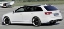 Zijskirts Audi A6 4F Rieger ABS (set)