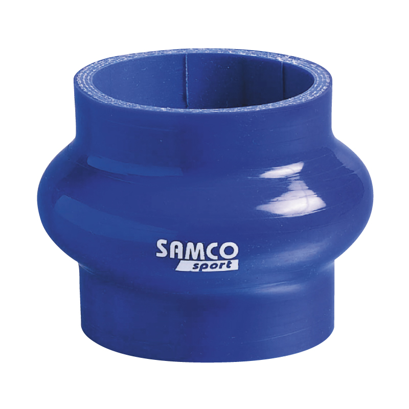 Samco Verbindingsslang recht blauw - Lengte 76mm - Ø70mm