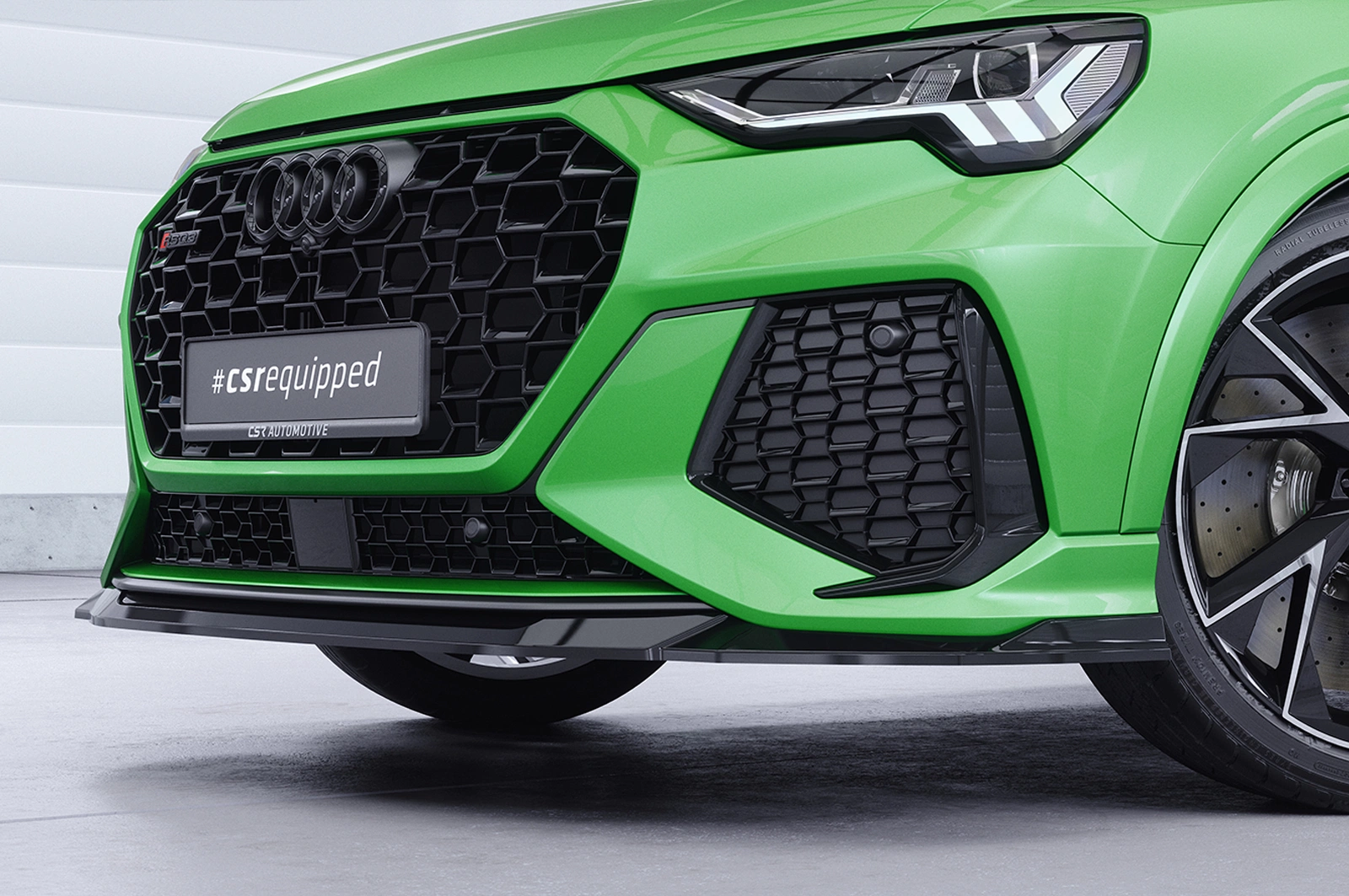 Voorspoiler Audi RSQ3 (F3) CSL838 Glans Zwart – CSR
