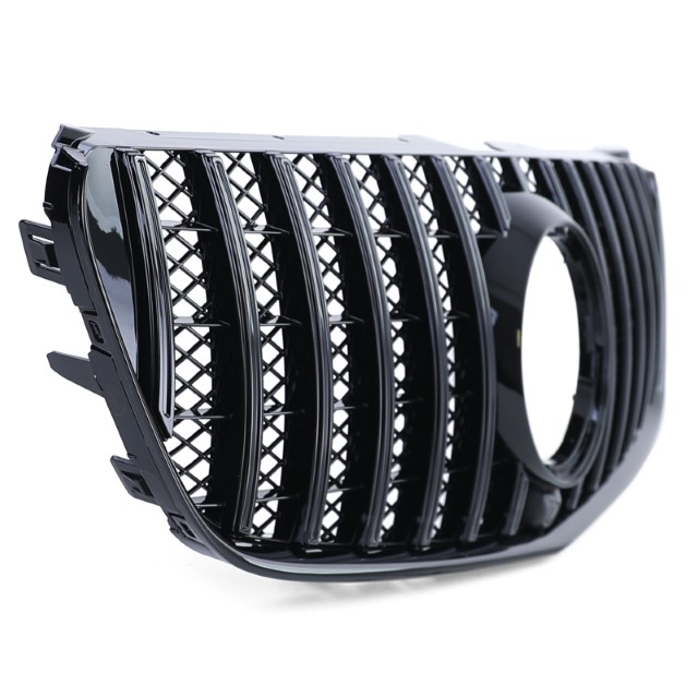 Grill Mercedes V-Class W447 (14-19) GT Look Zwart Camera