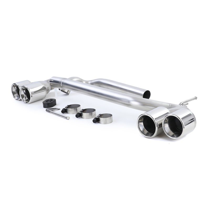 Uitlaat BMW F10 F11 F12 F13 Chroom Duplex