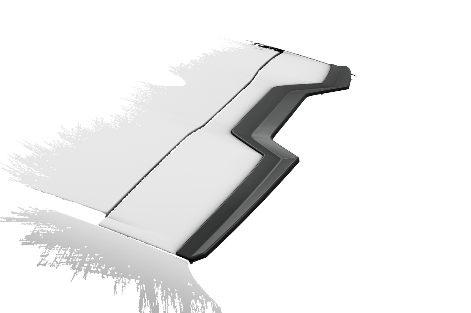 Spoiler BMW X6 (G06) CSR glans Zwart