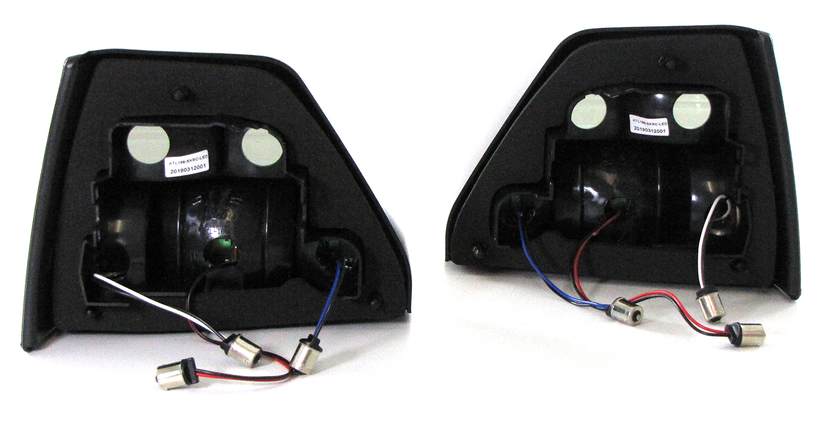 Achterlichten VW Golf II LED rood/wit clear