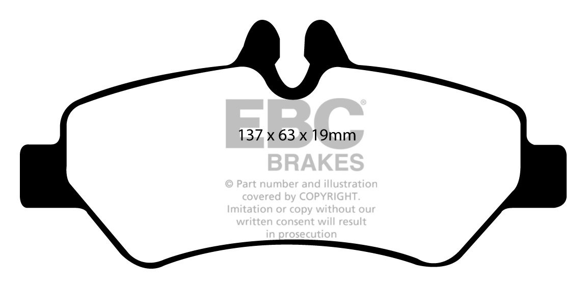 EBC Brakes MERCEDES BEDRIJFSWAGEN Sprinter 218D 3.0 TD 2006-.. R