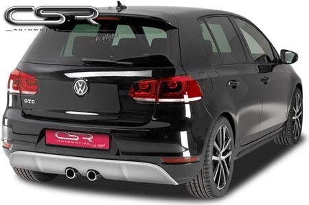 Achterbumper Diffusor VW Golf VI OLine