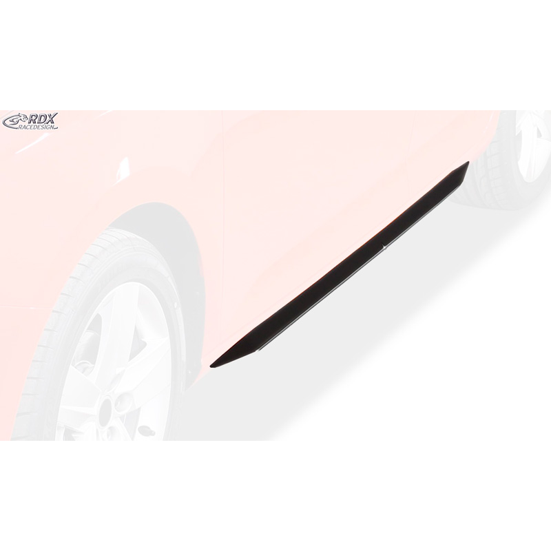 Sideskirts 'Slim'  Skoda Scala (NW) 2019- (ABS zwart glanzend)