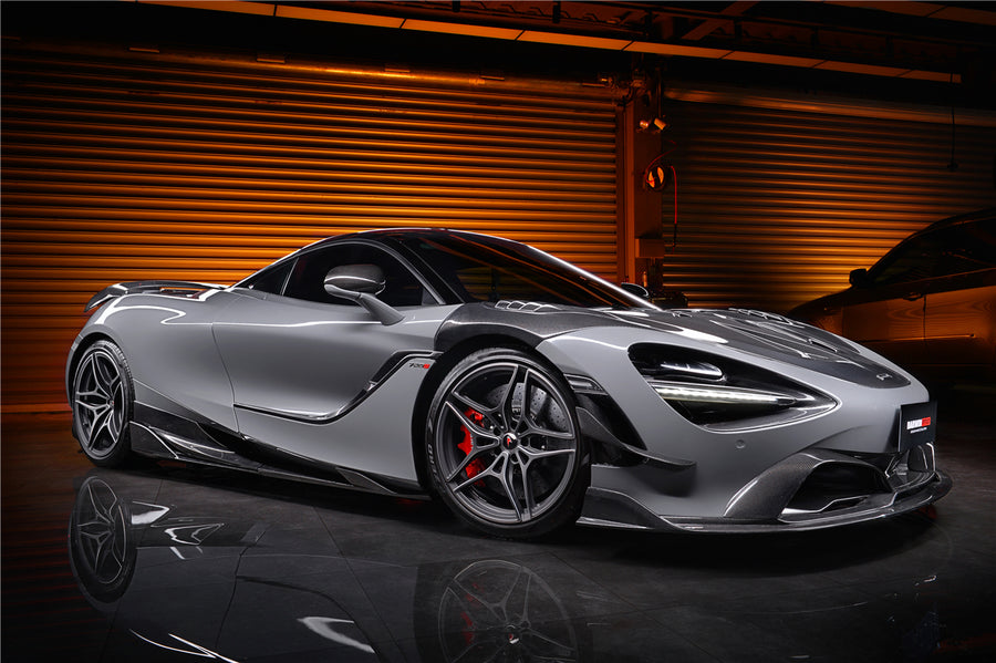 McLaren 720s Se²NWB Style Carbon Fiber Canards 2017-2021