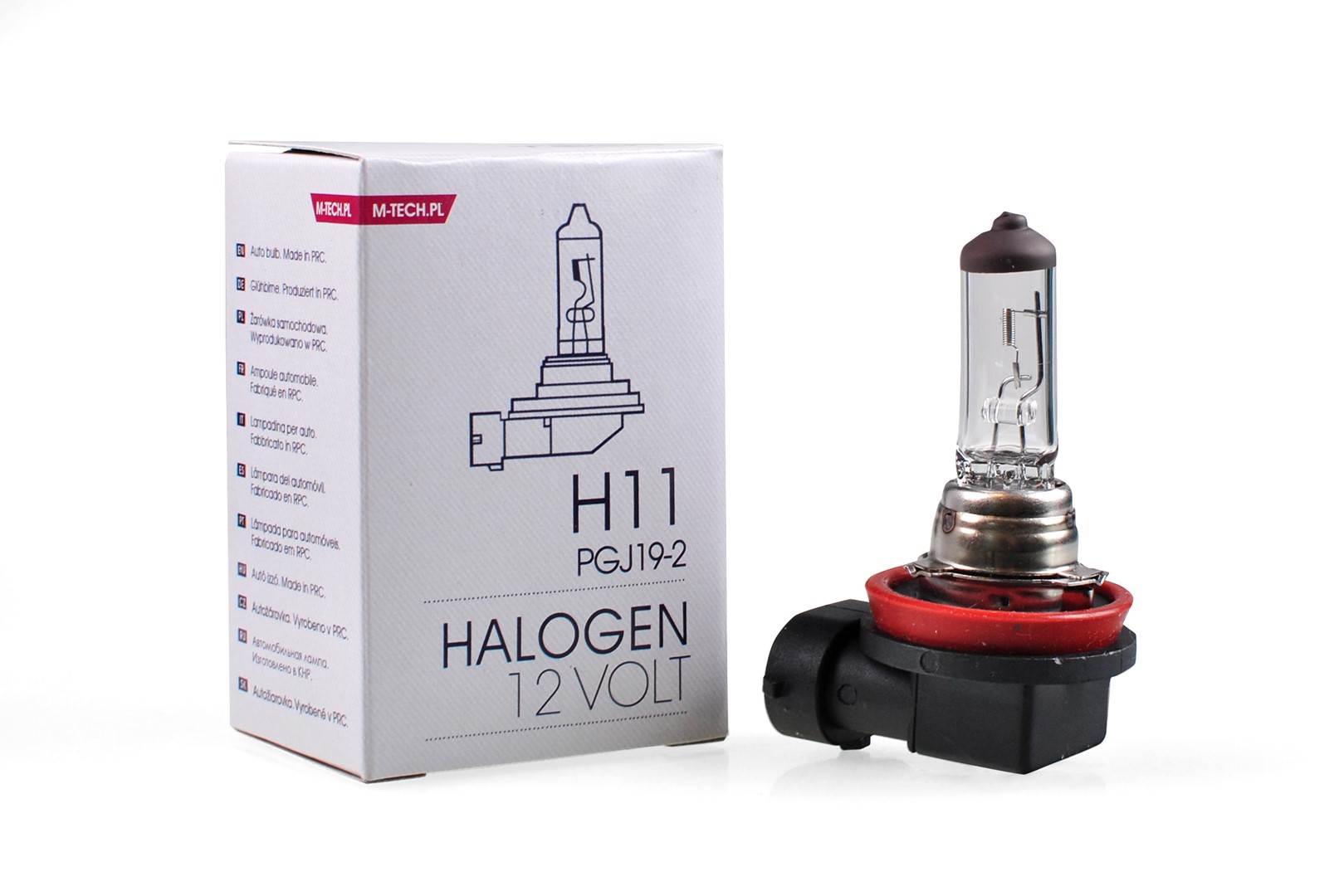 H11 Halogeen lamp M-tech 12V/55W