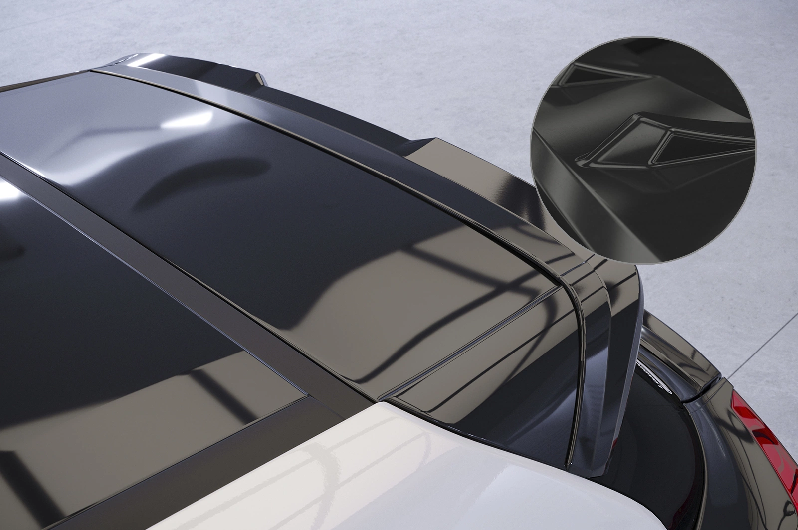 Achterspoiler Toyota GR Yaris (XP21) Glans Zwart – CSR Automotive