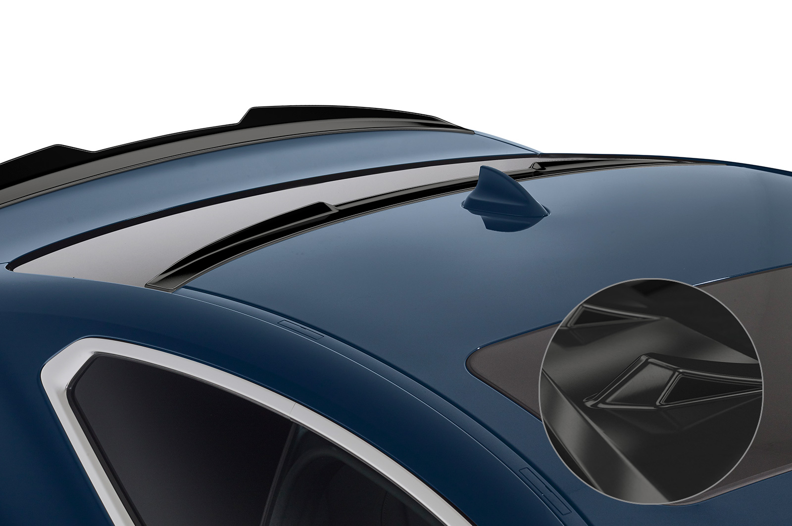 Spoiler BMW 4er G22 / G82 Coupe CSR Glans Zwart