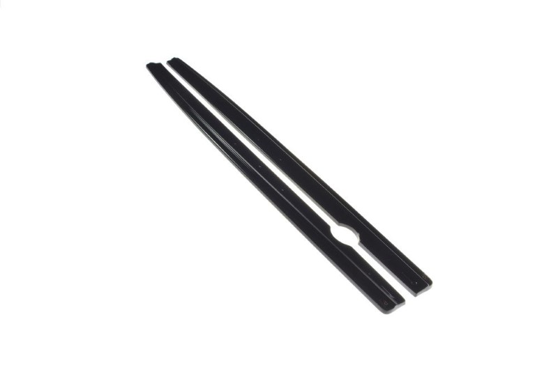 Zijskirts Diffusers BMW X3 F25 M-Pack Facelift Glanzend Zwart