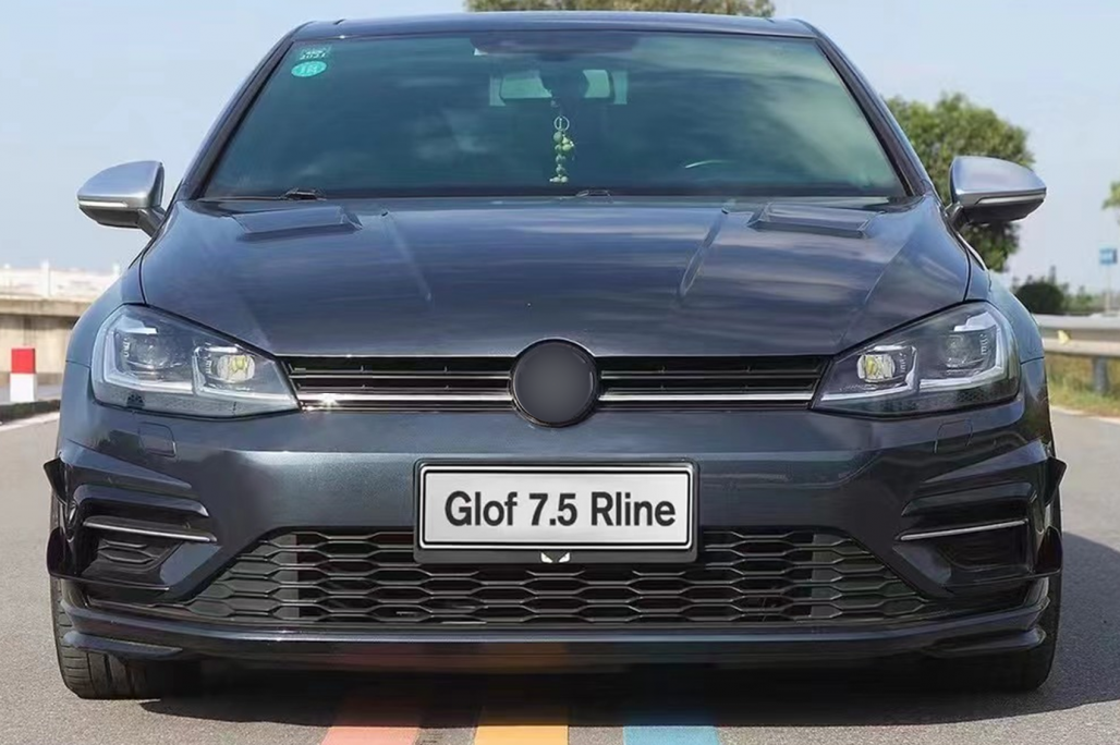 Canards VW Golf 7 R 17-20 Carbon Look