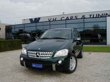 Achterbumper + Uitlaat  MB W163 naar W164 AMG look