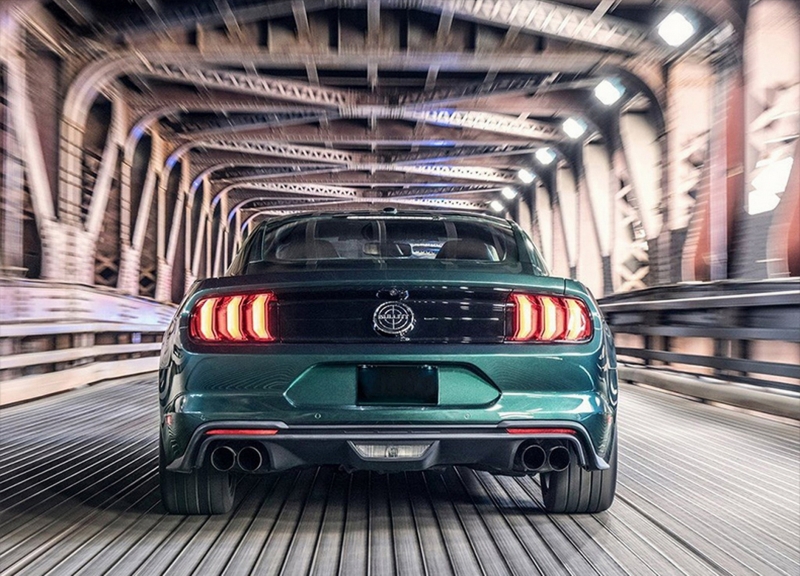 Achterlichten Ford Mustang VI S550 15-19 Dynamic Rood/Zwart