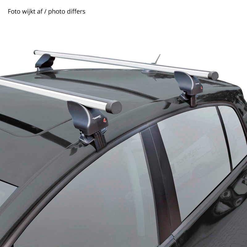 Dakdragerset Twinny Load Aluminium A14  Opel divers (voor auto's zonder dakreling)