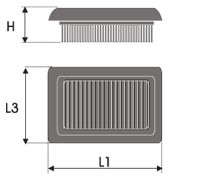 Green Inlegfilter Mercedes CLC 230 2008-