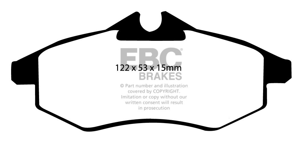 EBC Brakes VOLVO 240 1.9 Turbo 82-84 Remblokken voorzijde greens