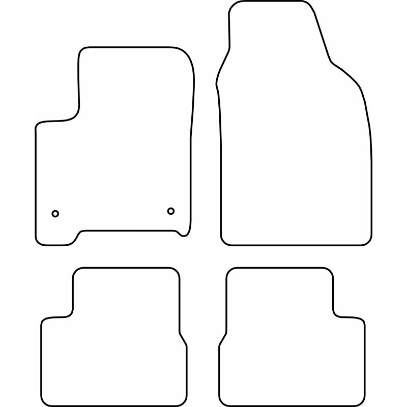Automatten  Fiat 500 Hybrid 2026-