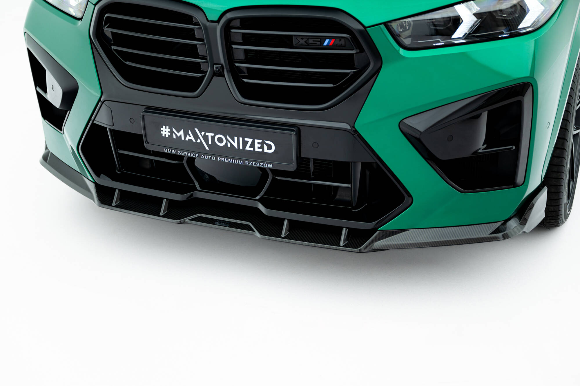 Carbon Fiber Voorspoiler BMW X5 M F95 Facelift Maxton
