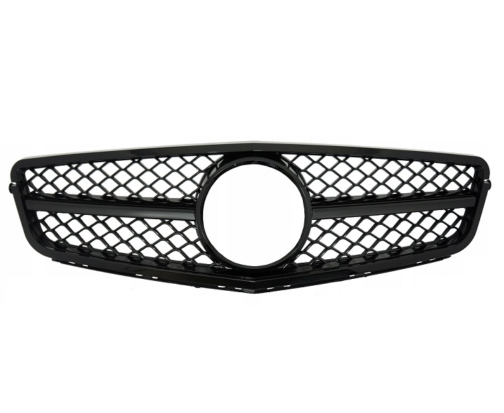 Grill Mercedes W204 AMG look zwart