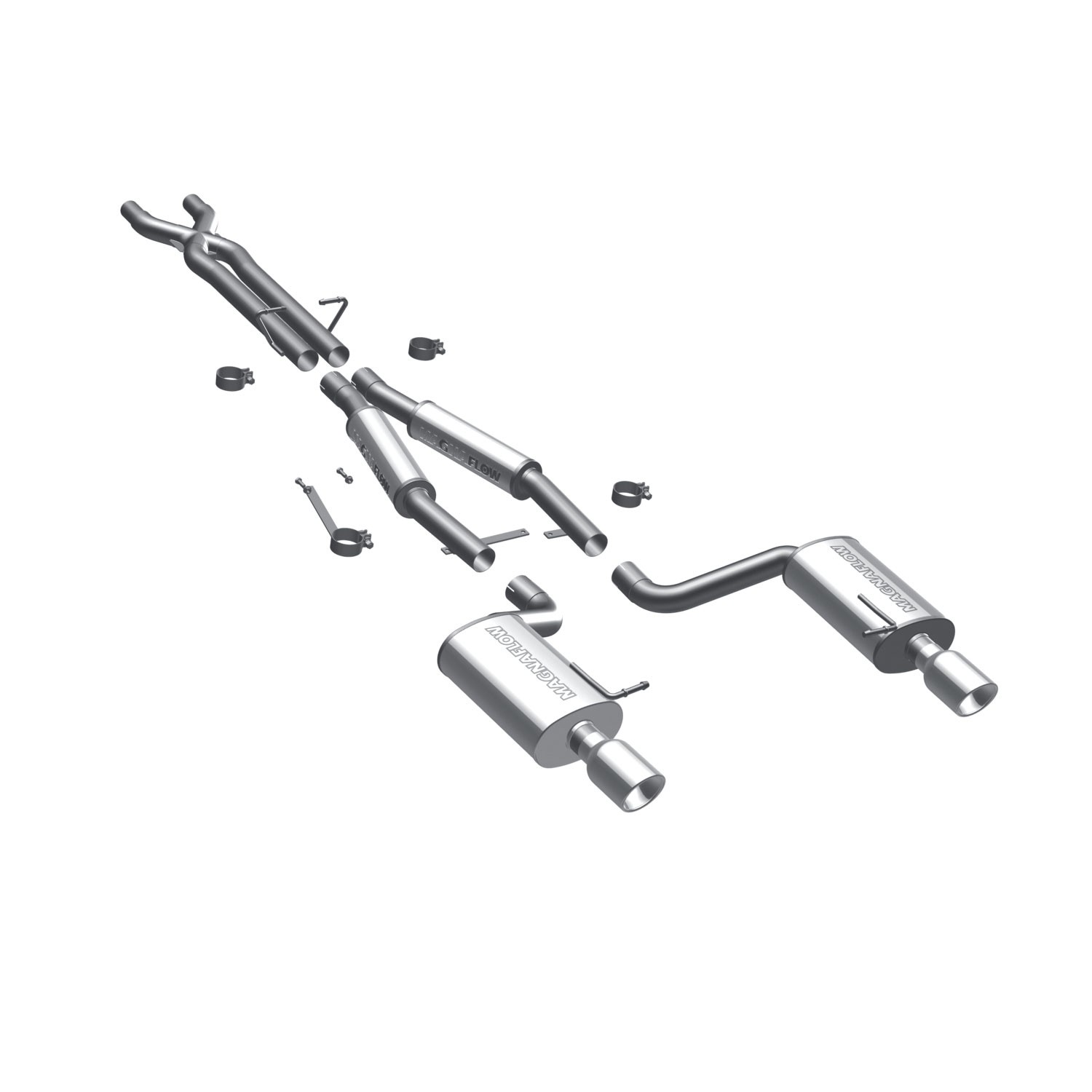 Audi Cat-Back 04-05 Audi A4/S4 4.2L DSR Magnaflow Cat-Back