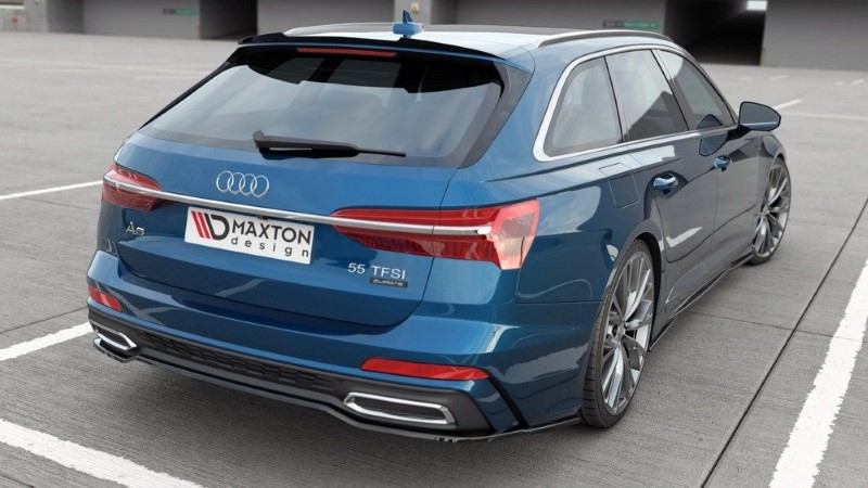 Diffuser V.1 Audi A6 S-Line Avant C8 Maxton Glans Zwart