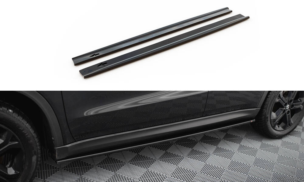 Zijskirts Suzuki Vitara S Mk2 Maxton Glans Zwart