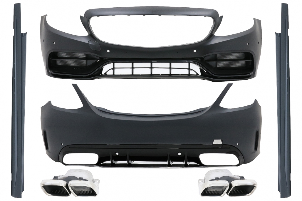 Bodykit Mercedes C Klasse W205 C63 AMG look 14-20