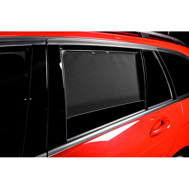 Set Car Shades (achterportieren)  Tesla Model X 5 deurs 2016- (4-delig)